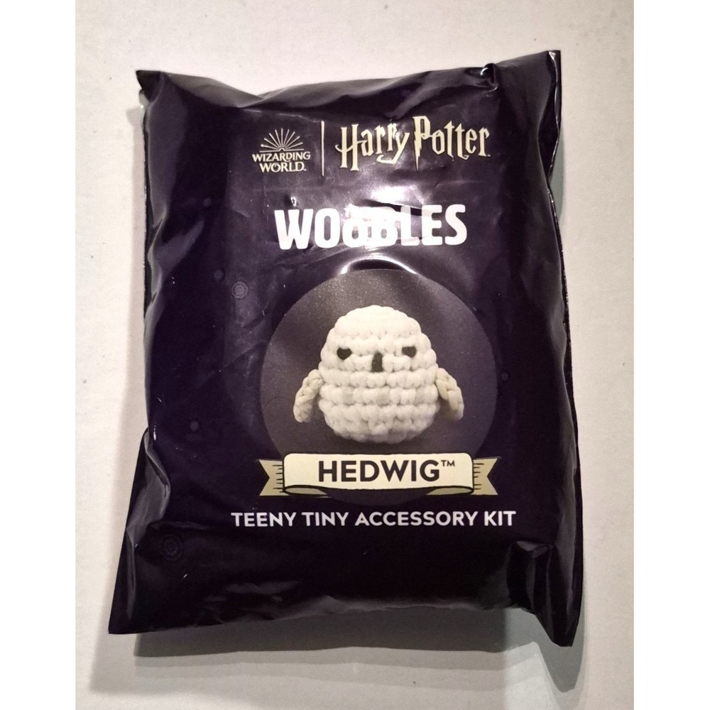 The Woobles HEDWIG The OWL Harry Potter Teeny Tiny Accessory Crochet Kit New